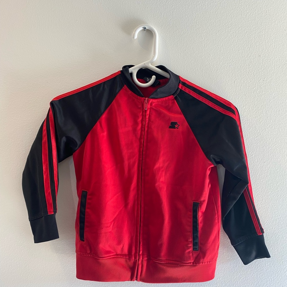 STARTER Red and Black Kids Jacket